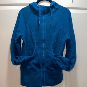 Zella Blue Zip Up Hoodie